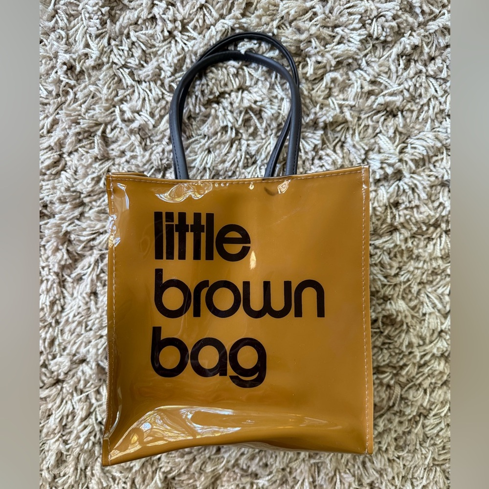 Vintage Bloomingdale’s Little Brown Bag - Tan Tote